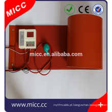 placa de aquecimento flexível de borracha de silicone aquecedor elétrico